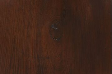 和製アンティーク　リメイク　ケヤキ材一枚板　味のある座面が魅力の鉄脚ベンチ(板座チェア、椅子)