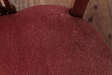 アンティーク家具　フランスアンティーク　マホガニー材　チッペンデール様式　優雅な佇まいのアームチェア(1人掛けソファ)