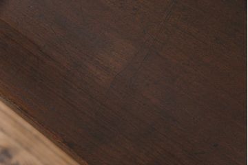 リメイク家具　ケヤキ古材　ちょっとしたスペースで使いやすい小振りな鉄脚ベンチ(板座チェア、椅子、花台、飾り台)