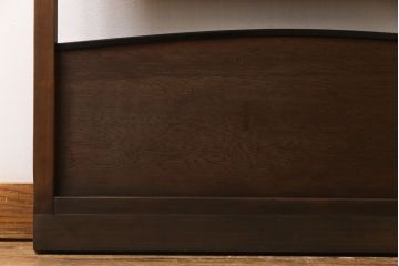 昭和中期　竹の桟が風情を漂わせるアンティーク御簾戸(簾戸、簀戸、葭戸、夏障子、夏戸、葦戸)2枚セット