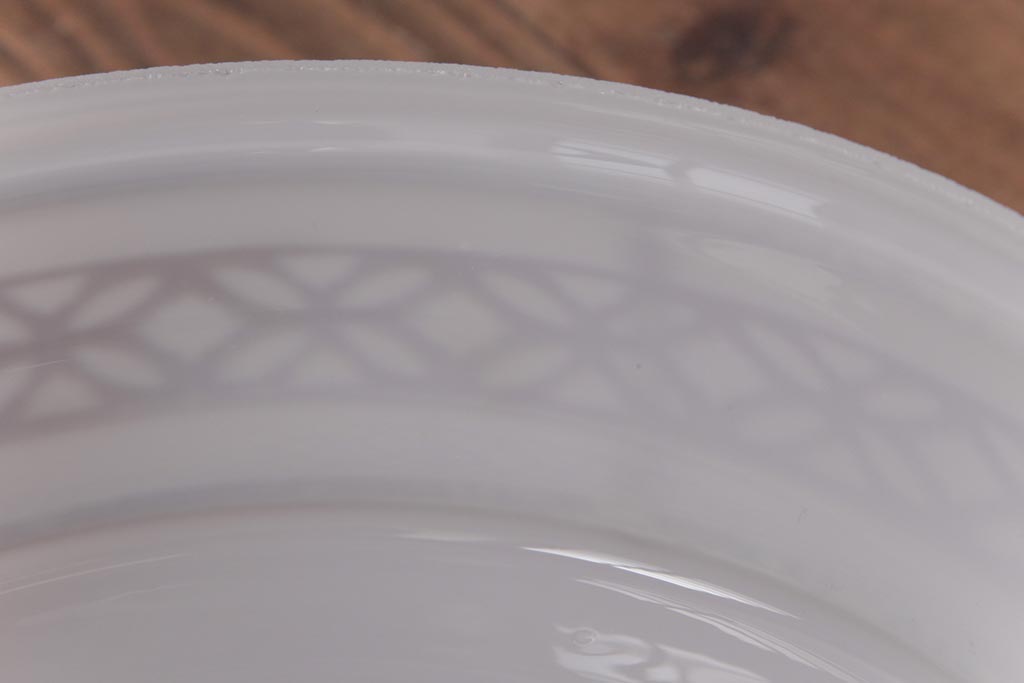 昭和期　花のモチーフが可愛らしいレトロなペンダントライト(天井照明、シェード)(1)