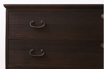 アンティーク家具　和製アンティーク　リメイク品　4尺　しっとりとした和の風情溢れる箪笥ローボード(衣装箪笥、テレビボード)