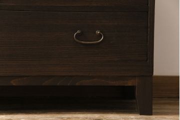 アンティーク家具　和製アンティーク　リメイク品　4尺　しっとりとした和の風情溢れる箪笥ローボード(衣装箪笥、テレビボード)