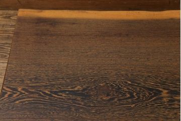 民芸家具　ビンテージ　鉄刀木(タガヤサン)　艶やかな質感と濃淡の杢目が美しいセンターテーブル(定価50万円)(座卓)