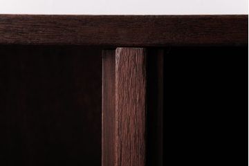 レトロ家具　昭和レトロ　脚付きリメイク　シンプルさと味わいが魅力のオープンラック(飾り棚)