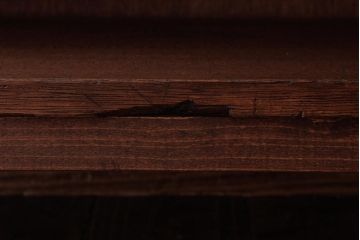 レトロ家具　昭和レトロ　当店リメイク　ジャンクスタイルにも似合う脚付きオープンラック(飾り棚)