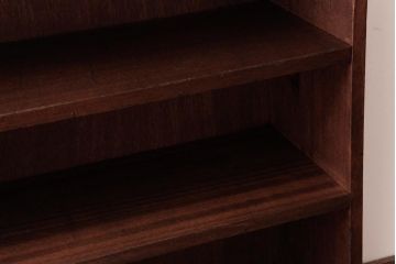 レトロ家具　昭和レトロ　当店リメイク　ジャンクスタイルにも似合う脚付きオープンラック(飾り棚)