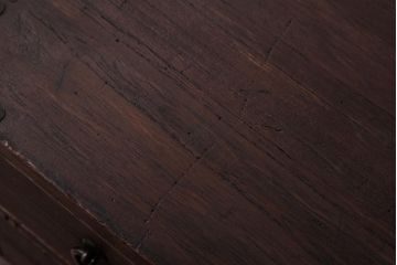 アンティーク家具　昭和初期　銅金具　総桐材　柔らかな木肌が味わいのある小箪笥(ローチェスト、桐箪笥、桐たんす)