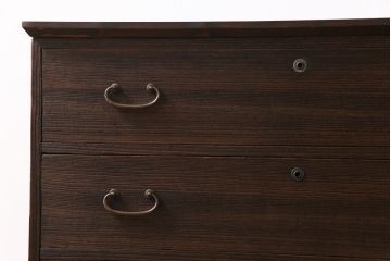 アンティーク家具　和製アンティーク　リメイク　桐材　シンプルで使い勝手の良い箪笥サイドチェスト(サイドボード、引き出し、桐箪笥、桐たんす)