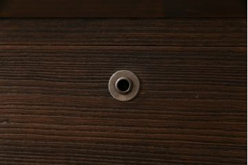 アンティーク家具　和製アンティーク　リメイク　桐材　シンプルで使い勝手の良い箪笥サイドチェスト(サイドボード、引き出し、桐箪笥、桐たんす)