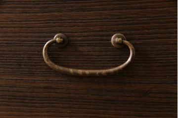 アンティーク家具　和製アンティーク　リメイク　桐材　シンプルで使い勝手の良い箪笥サイドチェスト(サイドボード、引き出し、桐箪笥、桐たんす)