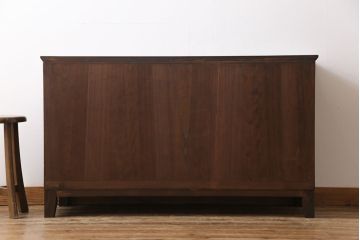 アンティーク家具　和製アンティーク　リメイク　桐材　シンプルで使い勝手の良い箪笥サイドチェスト(サイドボード、引き出し、桐箪笥、桐たんす)