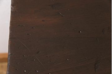 古材リメイク　ジャンクスタイルにおすすめな味わい深い風合いの鉄脚テーブル(サイドテーブル)