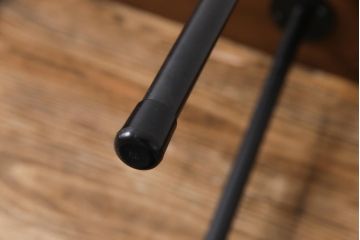 古材リメイク　朴の木(ホオノキ)　一枚板を使ったシンプルな鉄脚サイドテーブル(センターテーブル)