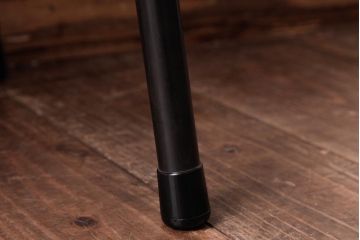 ラフジュ工房オリジナル　古い木の質感が味わい深いシンプルな鉄脚サイドテーブル(センターテーブル、花台、飾り台)