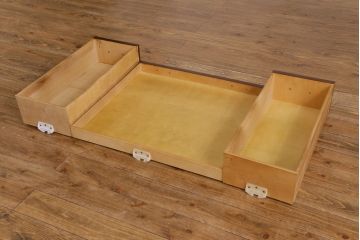 中古　アメリカ製　センチュリー社(CENTURY)　クラシックなデザインのキャスター付きデスク(作業台)(定価約198万円)