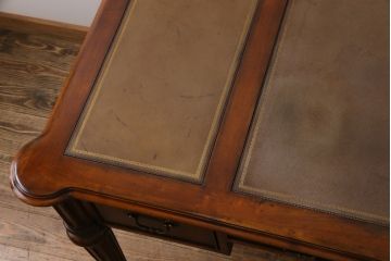 中古　アメリカ製　センチュリー社(CENTURY)　クラシックなデザインのキャスター付きデスク(作業台)(定価約198万円)