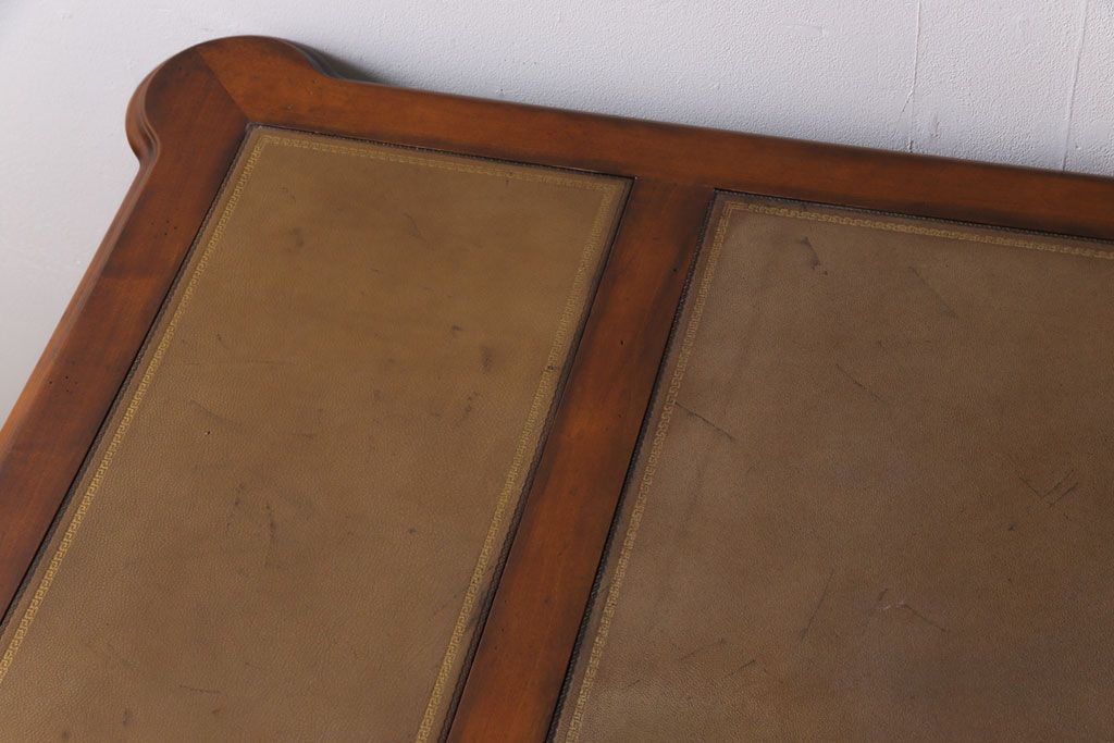 中古　アメリカ製　センチュリー社(CENTURY)　クラシックなデザインのキャスター付きデスク(作業台)(定価約198万円)