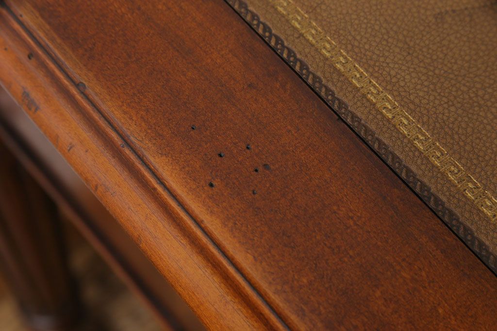 中古　アメリカ製　センチュリー社(CENTURY)　クラシックなデザインのキャスター付きデスク(作業台)(定価約198万円)