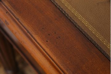 中古　アメリカ製　センチュリー社(CENTURY)　クラシックなデザインのキャスター付きデスク(作業台)(定価約198万円)