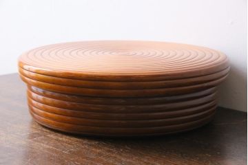 昭和中期　和モダンな雰囲気漂う茶櫃(菓子櫃、小物入れ)