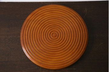 昭和中期　和モダンな雰囲気漂う茶櫃(菓子櫃、小物入れ)