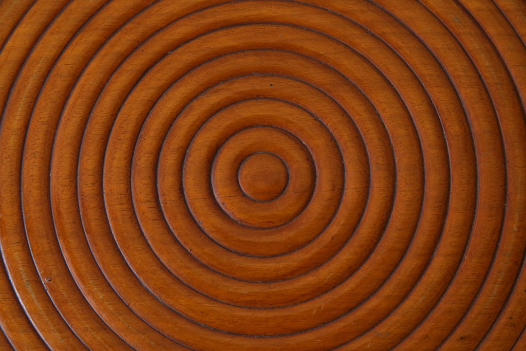 昭和中期　和モダンな雰囲気漂う茶櫃(菓子櫃、小物入れ)