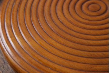 昭和中期　和モダンな雰囲気漂う茶櫃(菓子櫃、小物入れ)