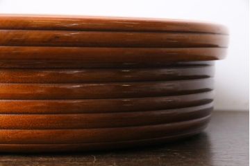 昭和中期　和モダンな雰囲気漂う茶櫃(菓子櫃、小物入れ)