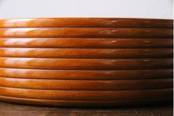 昭和中期　和モダンな雰囲気漂う茶櫃(菓子櫃、小物入れ)