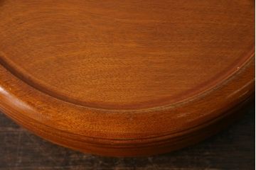 昭和中期　和モダンな雰囲気漂う茶櫃(菓子櫃、小物入れ)