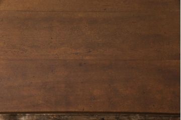 リメイク家具　ナラ材　素朴な木の風合いがレトロなセンターテーブル(ローテーブル、リビングテーブル、作業台)(3)