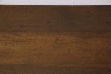 リメイク家具　ナラ材　懐かしさ感じる木味が魅力的なセンターテーブル(ローテーブル、リビングテーブル、作業台)(1)