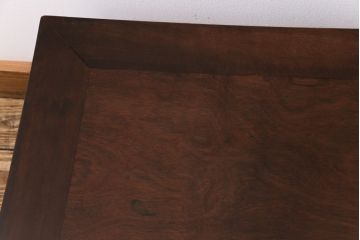 アンティーク家具　昭和初期　気品と貫禄が感じられる桜材の座卓(ローテーブル、リビングテーブル)