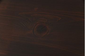昭和初期　ヒノキ材一枚板の古材をリメイクしたシンプルな鉄脚テーブル(コンソールテーブル、作業台)
