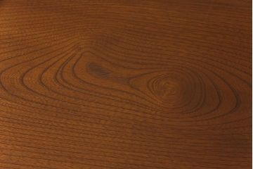古材リメイク　ケヤキ材一枚板　温かな色味と力強い杢目が魅力の鉄脚テーブル(コンソールテーブル)