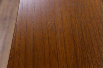 古材リメイク　ケヤキ材一枚板　温かな色味と力強い杢目が魅力の鉄脚テーブル(コンソールテーブル)