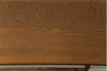 ペイント家具　ナラ材　収納力にも優れた薄型の片袖机(カウンターテーブル、作業台)