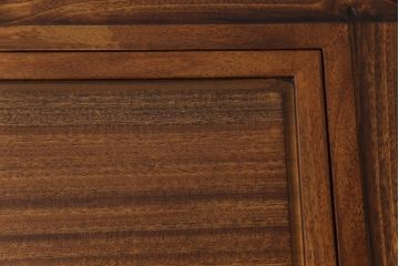 アンティーク雑貨　ビンテージ　クルミ無垢材　厚みのある天板が目を惹く囲炉裏(関西火鉢、座卓、ローテーブル)