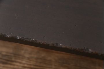 リメイク家具　燻されたような色合いの古材を使用したセンターテーブル(ローテーブル、リビングテーブル)