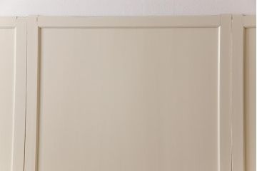 ペイント家具　無垢材　レトロなペイントカラーが魅力の板戸(引き戸、建具)4枚セット