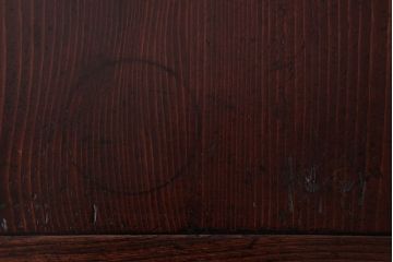 アンティーク家具　和製アンティーク　明治期　前面ケヤキ材　重厚な趣が魅力の松本帳場箪笥(チェスト、引き出し)