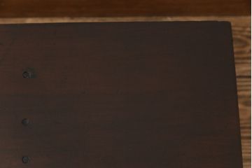 アンティーク家具　和製アンティーク　使い込まれた木の質感が味わい深い座机(文机、ローテーブル、飾り台)