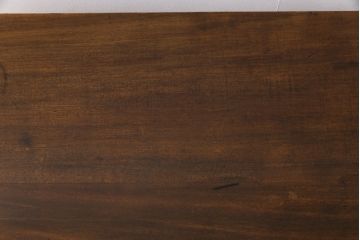 レトロ家具　昭和レトロ　栓材一枚板　懐かしさ漂う柔らかな風合いが魅力の角ちゃぶ台(座卓、ローテーブル)