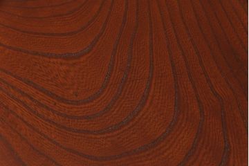 リメイク品　漆塗り　天板ケヤキ一枚板　ダイナミックな杢目が目を引くラウンドテーブル(リビングテーブル)(1)