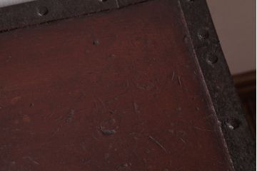 アンティーク家具　古民具・骨董　江戸明治期　渋い趣が味わい深い船箪笥(掛硯型、懸硯型、小引き出し)