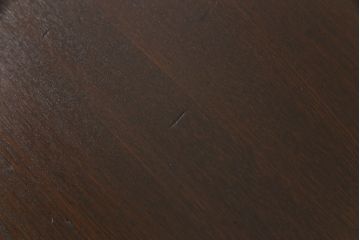 レトロ家具　昭和レトロ　栓材　シックな脚の形が和モダンな文机(座机、ローテーブル)
