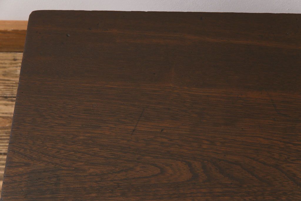 レトロ家具　昭和レトロ　栓材　素朴なデザインで味わいのある文机(座机、ローテーブル)