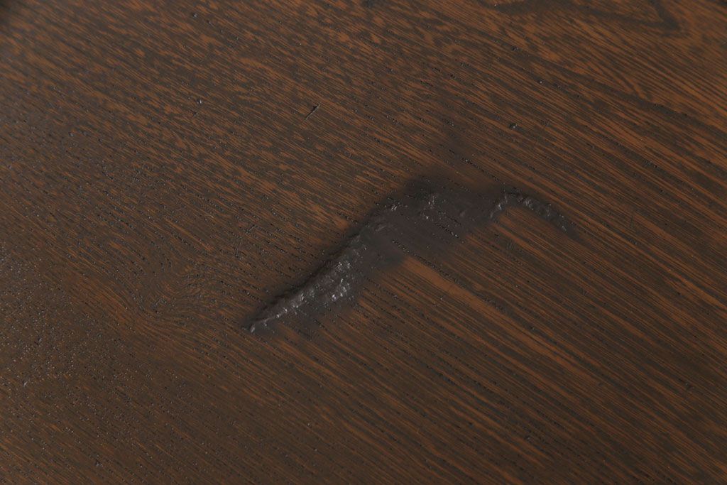 レトロ家具　昭和レトロ　栓材　素朴なデザインで味わいのある文机(座机、ローテーブル)