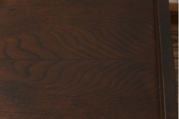 アンティーク家具　和製アンティーク　総栗材　品のある佇まいが魅力の文机(座卓、ローテーブル)